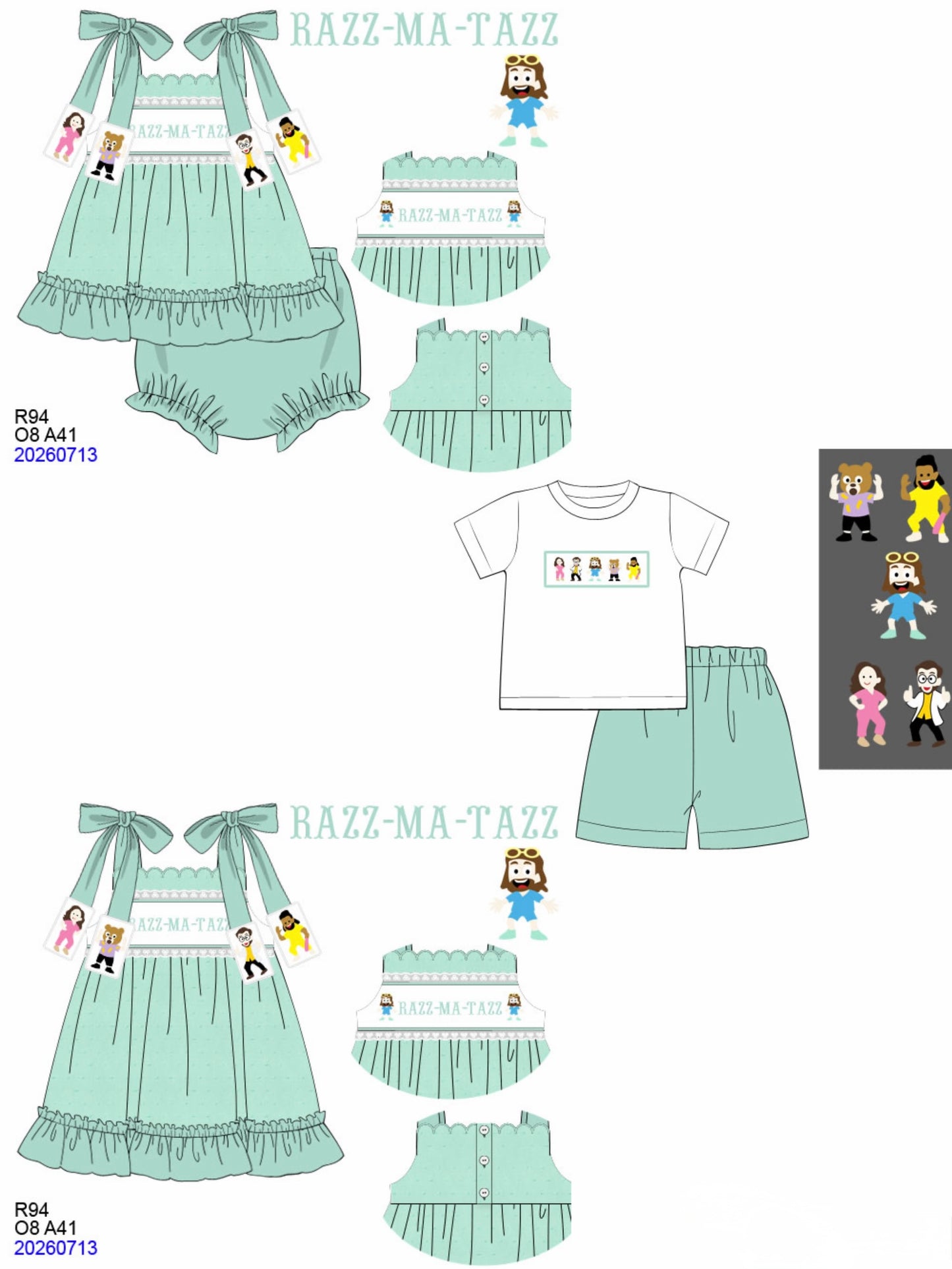 Danny Go Bloomer Set Customizable ETA NOV