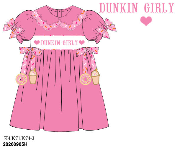 Dunkin Girl Dress ETA DEC