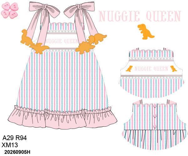 Nuggie Queen Dress ETA DEC