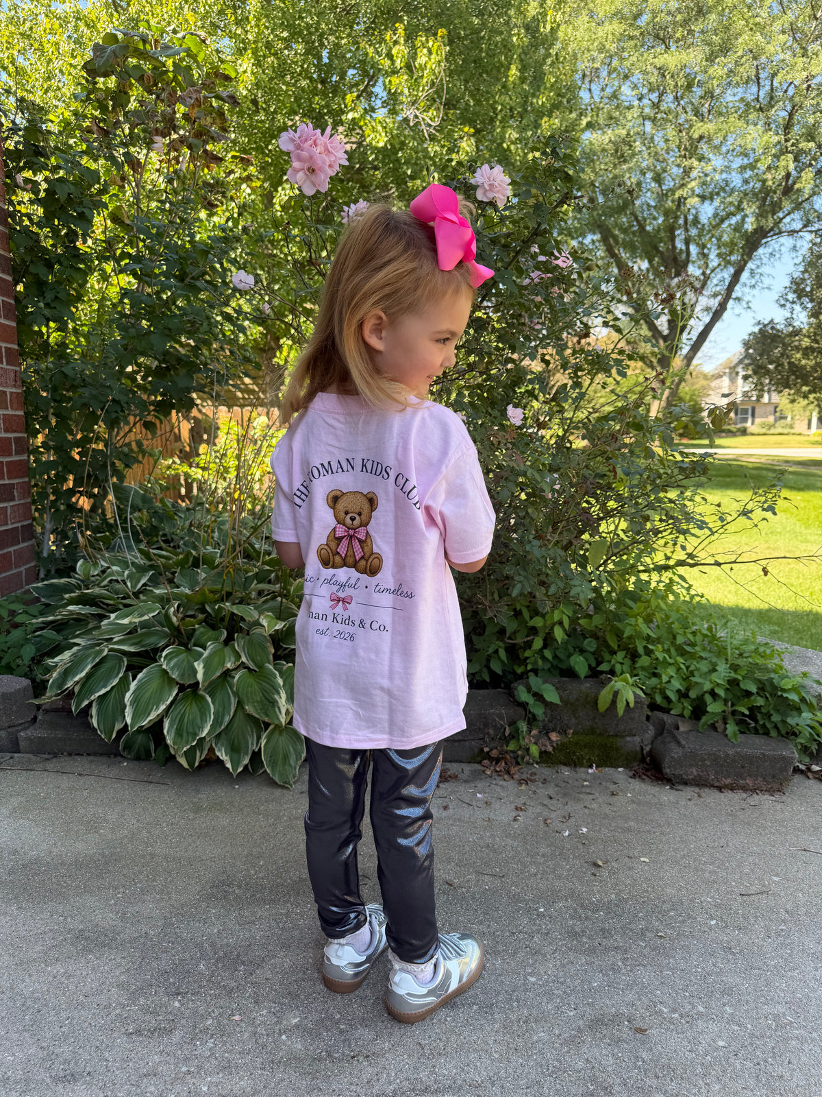 Roman Kids & Co Tee Shirt- Pink