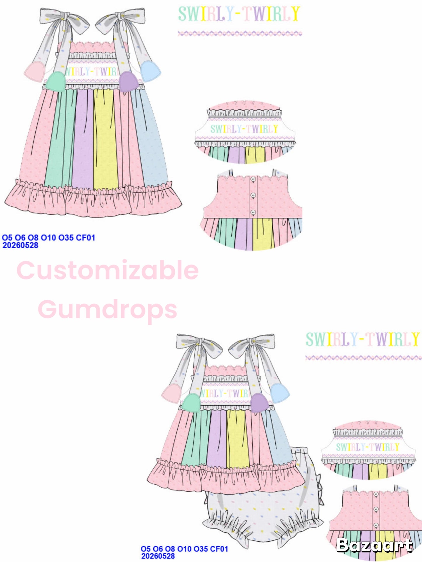 Pastel Gumdrops ETA OCT