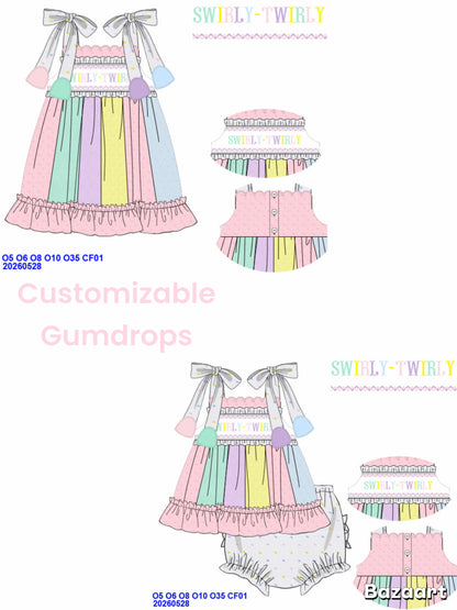 Pastel Gumdrops ETA OCT