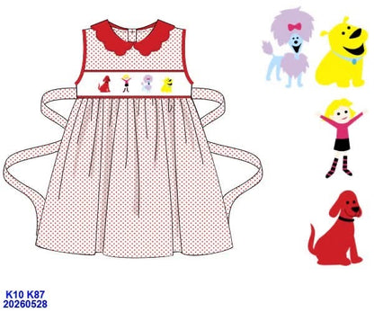 Big Red Dog Dress ETA NOV
