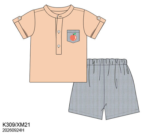 Peach Short Set ETA DEC