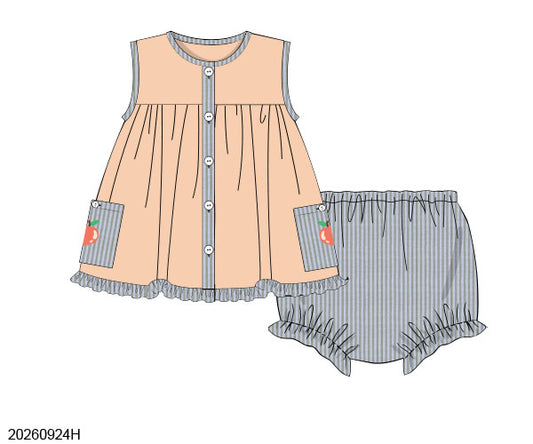 Peaches Girls Diaper Set ETA DEC