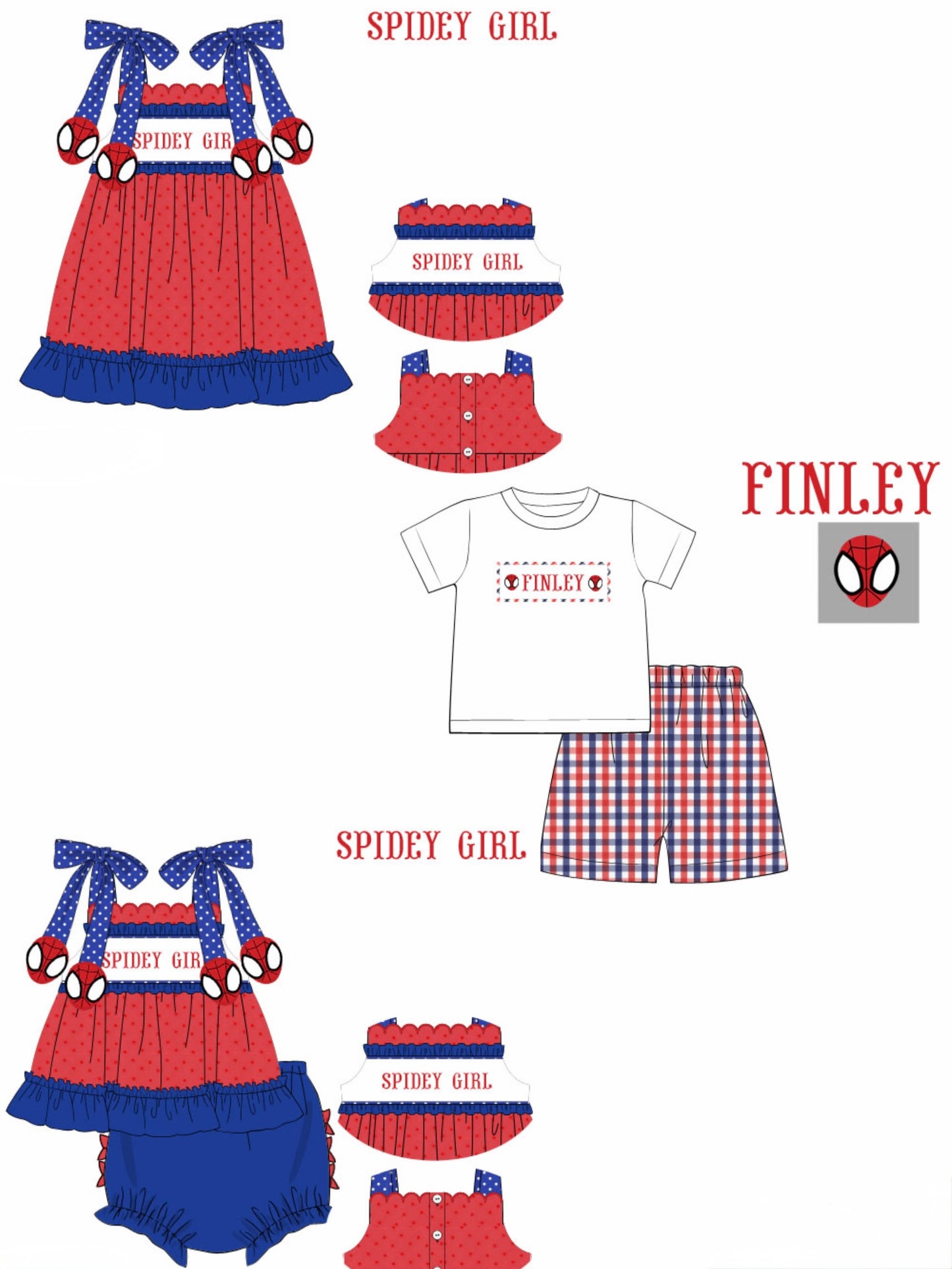 Spidey Dress ETA NOV