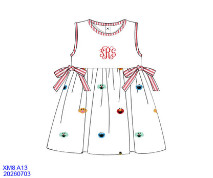 Sesame Friends Dress ETA NOV