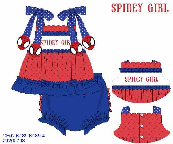 Spidey Bloomer Set ETA NOV