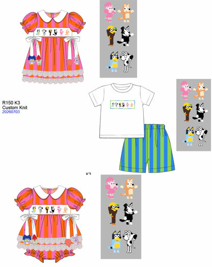 Bluey Friends Girls Skirted Bubble ETA NOV