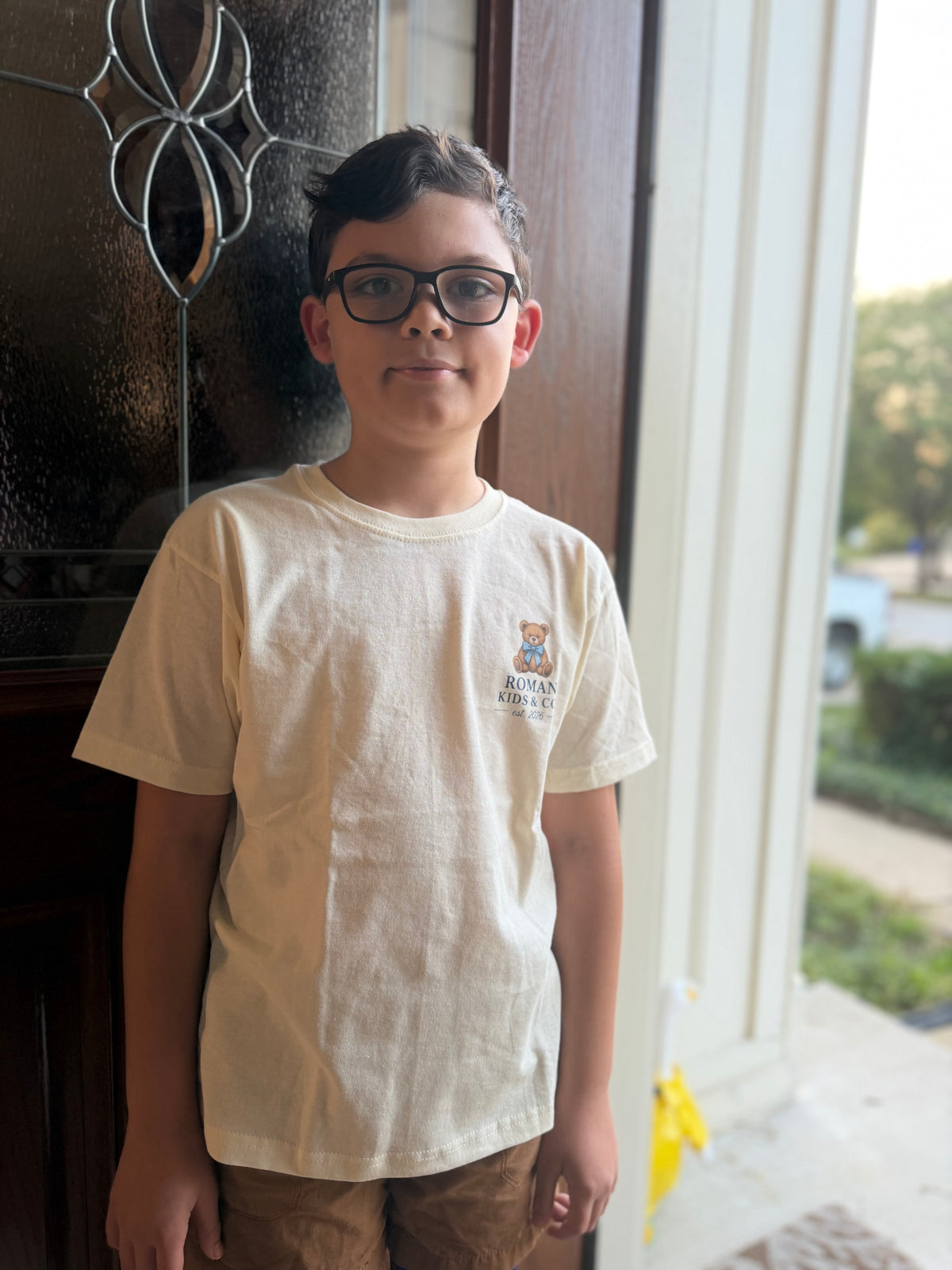 Roman Kids & Co Tee Shirt- Cream