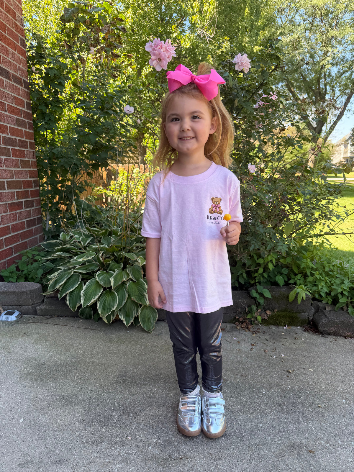 Roman Kids & Co Tee Shirt- Pink