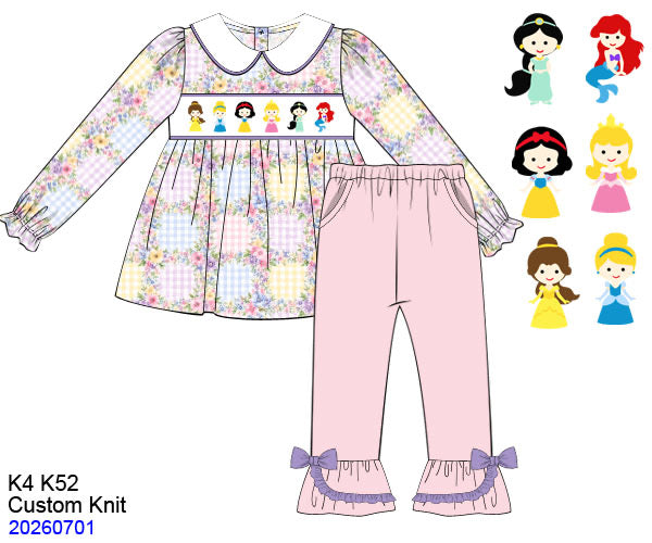 Floral Princess Pant Set ETA NOV
