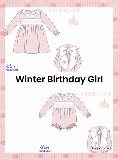 Winter Birthday Girl ETA OCT