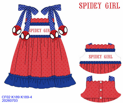 Spidey Dress ETA NOV