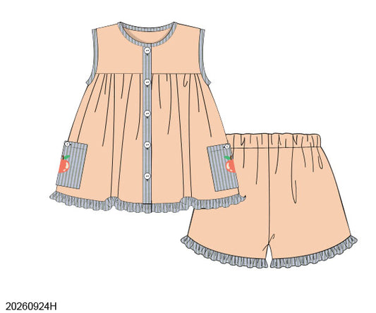 Peaches Girls Short Set ETA DEC