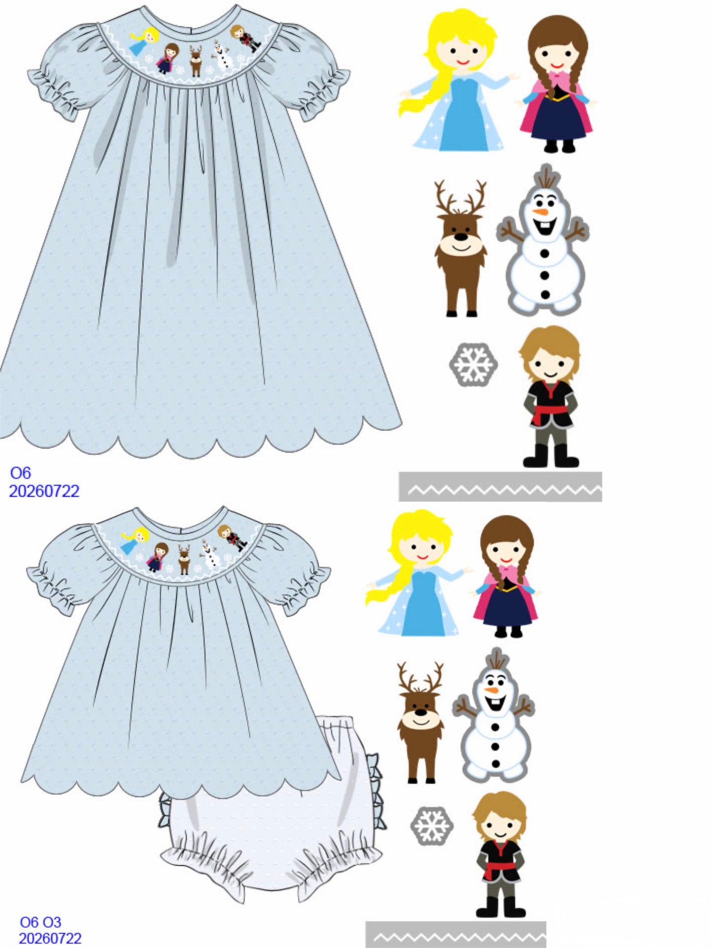 Ice Princess Bloomer Set ETA NOV