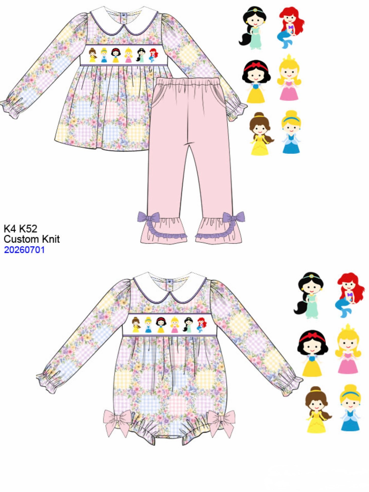 Floral Princess Bubble ETA NOV