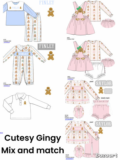 Cutesy Gingey ETA OCT