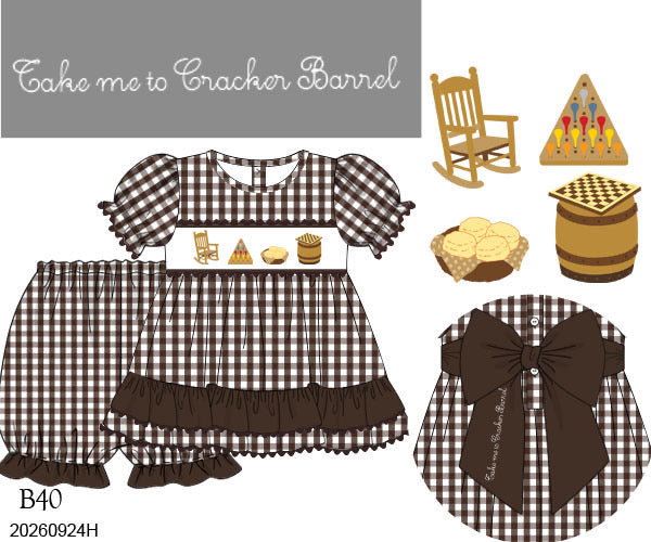 Cracker Barrel Bloomer Set ETA DEC