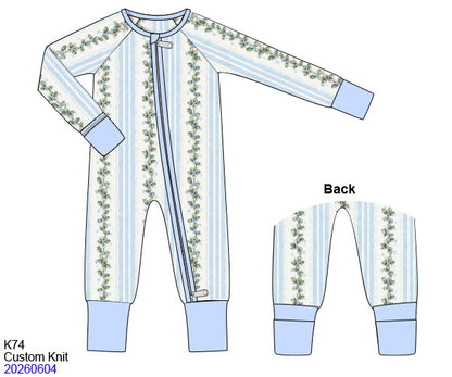 Love Shak Holiday Bamboo PJ’S Blue ETA OCT
