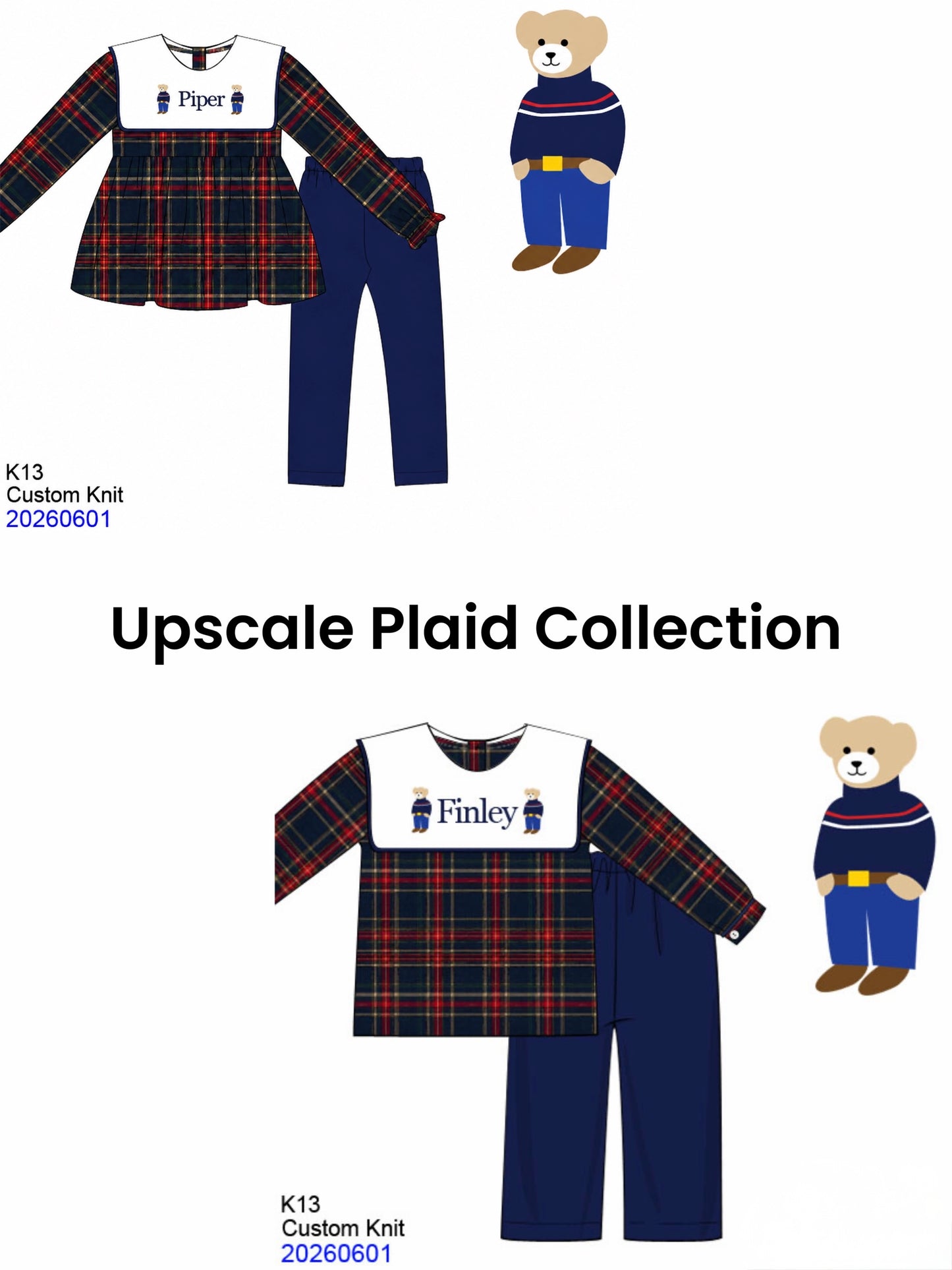 Upscale Plaid ETA OCT