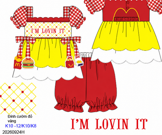 Happy Meal Bloomer Set ETA DEC