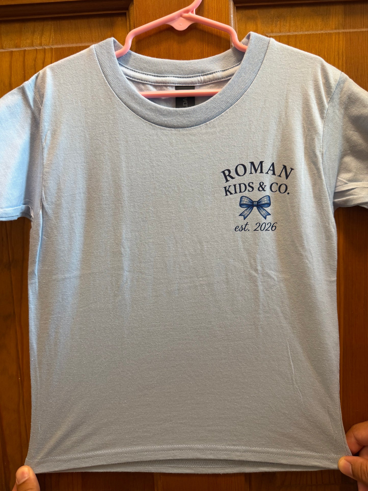 Roman Kids & Co Tee Shirt- Blue