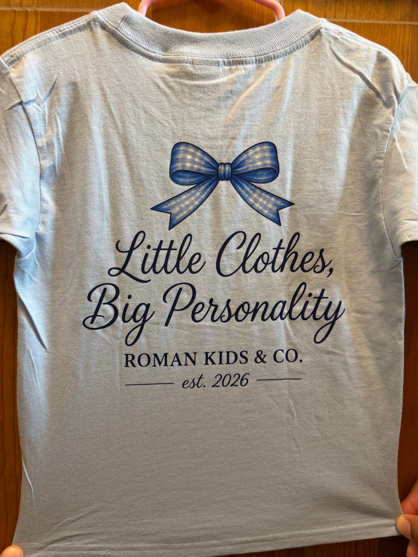 Roman Kids & Co Tee Shirt- Blue