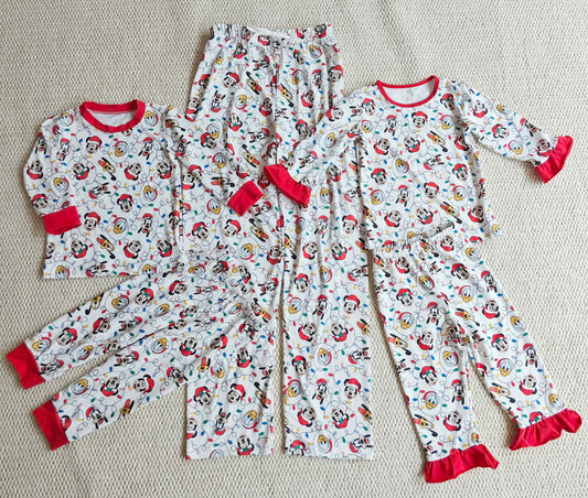 Family Matching Mickey PJ’s (ETA October)