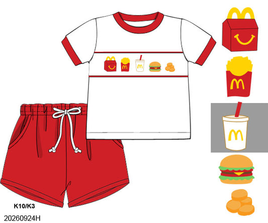 Happy Meal Short Set ETA DEC