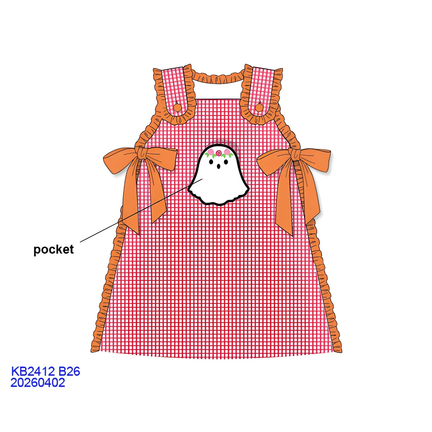 Flower Crown Ghost Dress (ETA September)